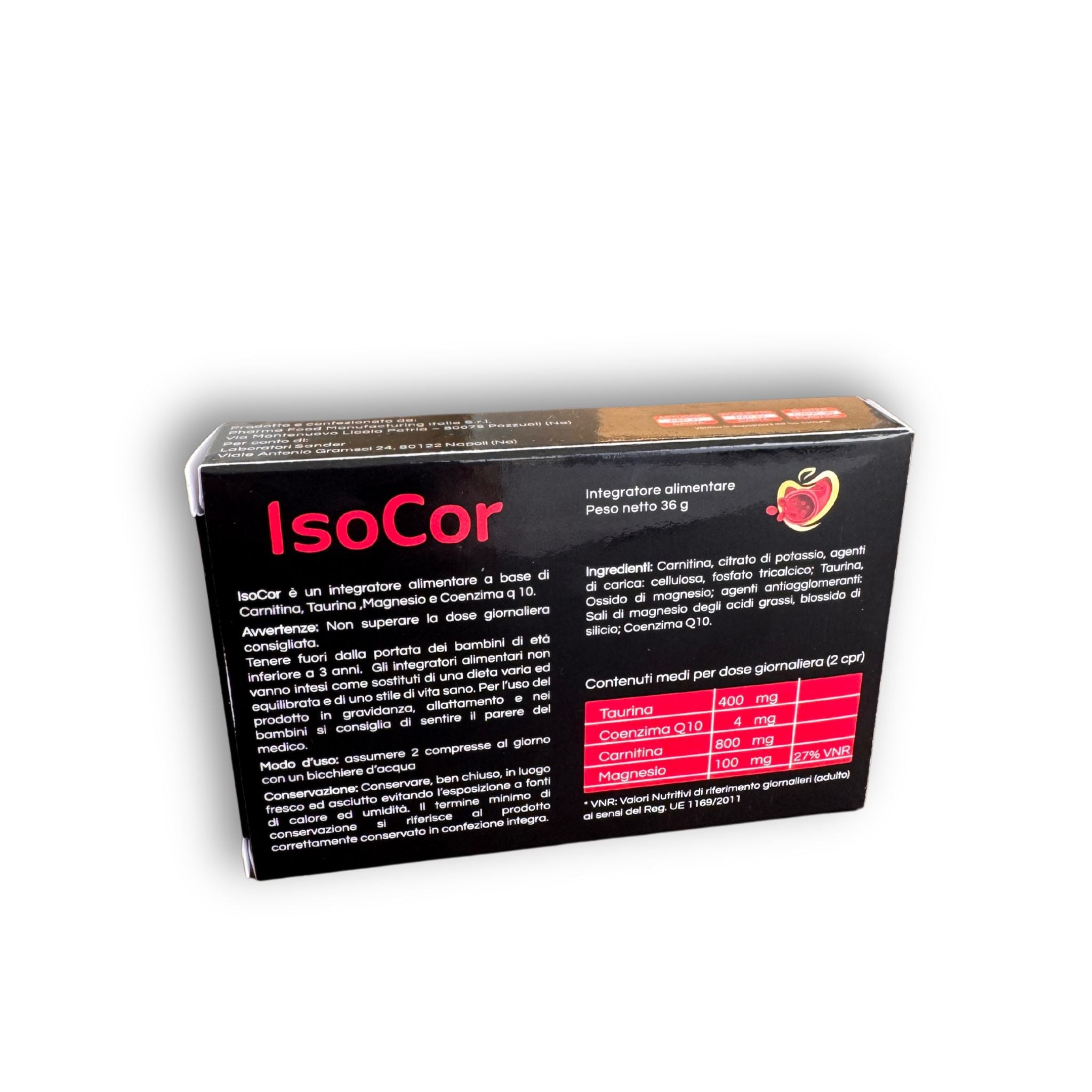Isocor – Energia e supporto per mente e corpo - 30 Compresse